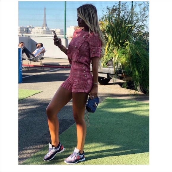 ❤️🤍Zara Chanel Like Matching Short Set - Picture 1 of 8